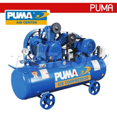 TPP-150 ปั๊มลมพูม่าแรงดันสูง TWO-STAGE ขนาด 15 แรง ถังลม 520 ลิตร 3 ลูกสูบ ปริมาณลม 1816.50 ลิตร/นาที พูม่า PUMA