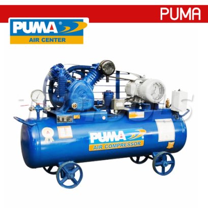 TPP-30P ปั๊มลมพูม่าแรงดันสูง TWO-STAGE ขนาด 3 แรง ถังลม 260 ลิตร 2 ลูกสูบ ปริมาณลม 340 ลิตร/นาที พูม่า PUMA