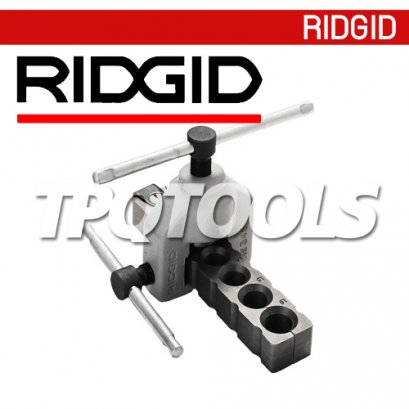 RIDGID บานแป๊ปทองแดง 2 ชั้น #345DL (23337) ขนาด 3/16&quot;-1/2&quot; พร้อมอุปกรณ์สำหรับบาน 2 ชั้น ริดยิท