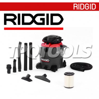 WD1685ND ( RID-55423 ) เครื่องดูดฝุ่นอุตสาหกรรมแห้ง-เปียก จุ 60 ลิตร / 16 แกลลอน RIDGID อเมริกา