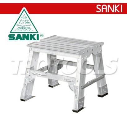 LD-SHD01 (1 ขั้น) บันไดอลูมิเนียมรุ่นงานหนัก SUPER HEAVY DUTY ขึ้นลง 2 ทาง รับน้ำหนักสูงสุด 300 กก. SANKI