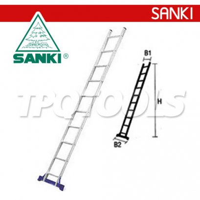 LD-SA0120 (20 ขั้น) บันไดอลูมิเนียมซันกิกางปรับพาด 1 ตอน SANKI