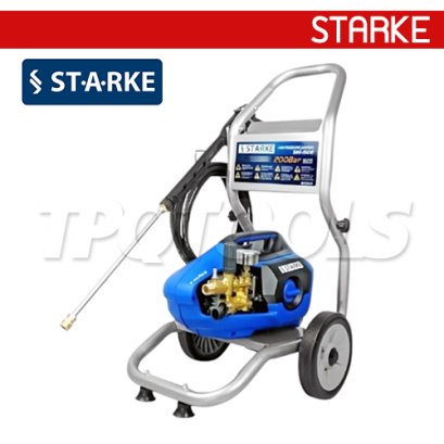 SHI-150E (TAURUS พร้อมรถเข็น) เครื่องฉีดน้ำแรงดันสูง 200 บาร์ 2500 วัตต์ แรงดันไฟฟ้า 220-240V/50 เฮิรตซ์ + พร้อมรถเข็น STARKE