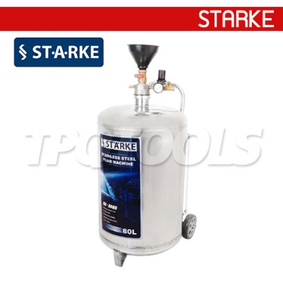SK-080 (A080) ถังฉีดโฟม 80 ลิตร แรงดันอากาศ 1.3 บาร์ (ถังสแตนเลส 304) STARKE