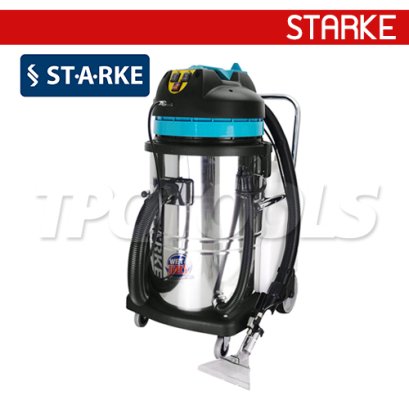 SK-760 (760) เครื่องดูดฝุ่นแห้ง-เปียก ซักพรม ซักเบาะ 60 ลิตร 2000 วัตต์ (2 มอเตอร์ + 1000W/220V) STARKE