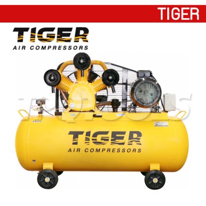 TGA315-500M ปั๊มลมสายพาน ถังลม 500 ลิตร 15 HP มอเตอร์ 15 HP 380V ไทเกอร์ TIGER
