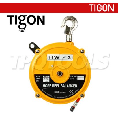 HW-3 รอกสปริงแบบสายลม ความสามารถยก 1.0-3.0 กก. ขนาดสายลม 6.5/10 มม. "TIGON" มาตรฐานสากลจากประเทศเกาหลี