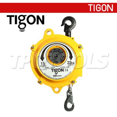 TW-22 รอกแขวนแบบสปริง ยกได้ 15.0-22.0 กก. ระยะยก 1.5 ม. "TIGON" มาตรฐานสากลจากประเทศเกาหลี