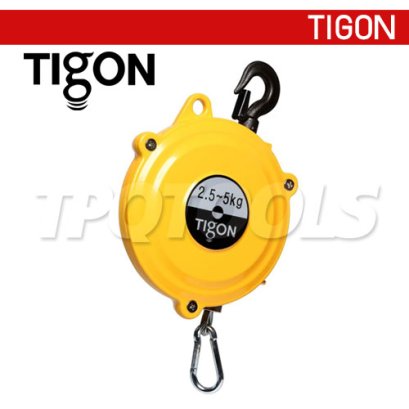 TW-5 รอกแขวนแบบสปริง ยกได้ 2.5-5.0 กก. ระยะยก 1.3 ม. "TIGON" มาตรฐานสากลจากประเทศเกาหลี