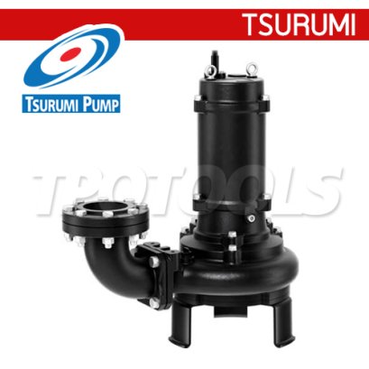 "TSURUMI" 100BN415 ปั๊มแช่สูบน้ำเสียชนิดใบพัดบดขยะ ท่อ 4 นิ้ว 20 แรงม้า ส่งสูง 30-13 เมตร 380V เหมาะสำหรับน้ำเสียของแข็ง หรือวัสดุเส้นใย