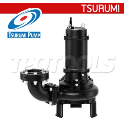 "TSURUMI" 100CZ415 ปั๊มแช่สูบน้ำเสียชนิดใบพัดบดขยะ 4 นิ้ว 20 แรงม้า ส่งสูง 30-13 เมตร 380V SMASHING SUBSIBLE สำหรับงานหนัก/ใบมีดสองใบ