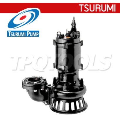"TSURUMI" 50SF211 ปั๊มจุ่ม ปั๊มแช่ 3 นิ้ว 15 แรงม้า ส่งสูง 20-42 เมตร 380V ระบบสูบด้วยระบบใบพัดกึ่งเปิด SF SERIES