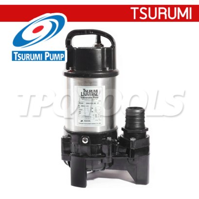"TSURUMI" 50NHPU2.4S ปั๊มจุ่มสูบน้ำสะอาด ท่อ 2 นิ้ว (50 มม.) 400 แรงม้า ส่งสูง 2-8 เมตร 220V ตัวเรือนแสตนเลส 316L ทนทาน