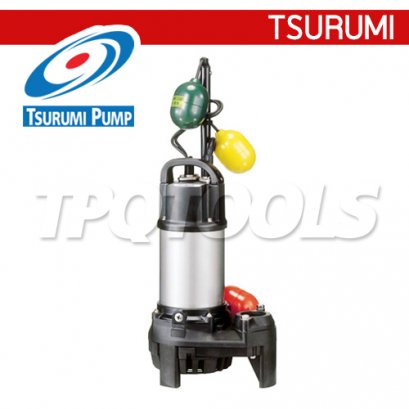 50PNW2.75 (AUTO) ปั๊มแช่สูบน้ำสะอาดซูรูมิ ท่อส่ง 2 นิ้ว ส่งสูง 6-13 เมตร 0.75 แรงม้า 380V ระบบ AUTO TSURUMI PUMP PN-Series