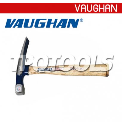 187-10 No.BL24 ค้อนเคาะหินด้ามไม้ BRICKLAYER&#039;S HAMMER HICKORY HANDLE