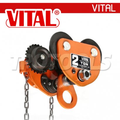 AG-20 (2 ตัน) รอกวิ่งบนราง I-Beam ชนิดมีเกียร์ VITAL GEARED TROLLEY รุ่น AG (ญี่ปุ่น)