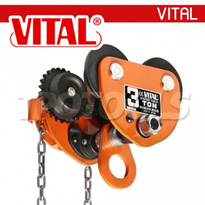 AG-30 (3 ตัน) รอกวิ่งบนราง I-Beam ชนิดมีเกียร์ VITAL GEARED TROLLEY รุ่น AG (ญี่ปุ่น)