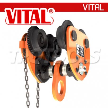 AG-50 (5 ตัน) รอกวิ่งบนราง I-Beam ชนิดมีเกียร์ VITAL GEARED TROLLEY รุ่น AG (ญี่ปุ่น)