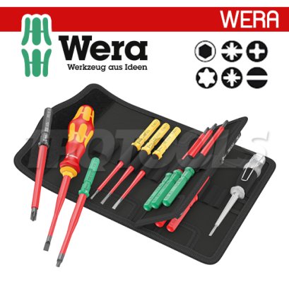 05006608001 WERA ชุดไขควง 16 ชิ้น พร้อมด้าม (เวร่า)