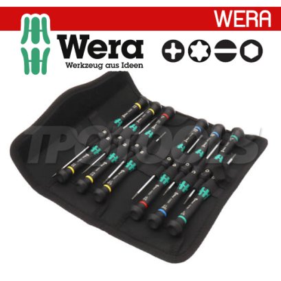 05073675001 WERA ชุดไขควง Kraftform Micro 12 Universal (เวร่า)
