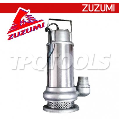 QDX10-14-0.75 220V ปั๊มแช่ดูดโคลน ตัวเรือนสแตนเลส 750W ZUZUMI