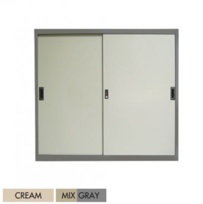 ตู้เหล็กบานเลื่อนทึบ