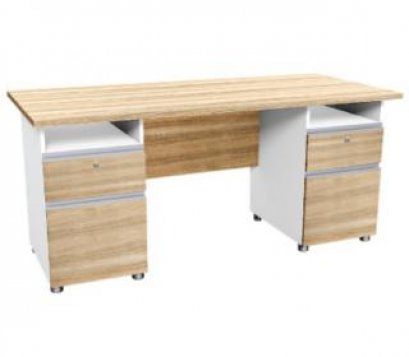โต๊ะทำงานลิ้นชักซ้าย-ขวา