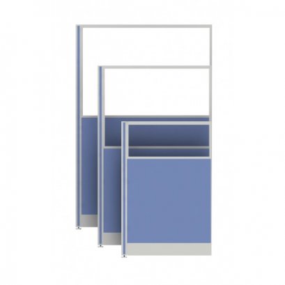 พาร์ทิชั่นครึ่งกระจกใส