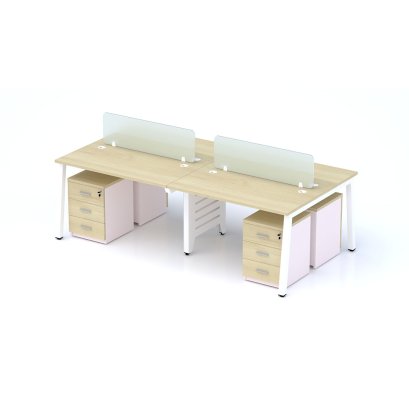 โต๊ะทำงานกลุ่ม 4 ที่นั่ง