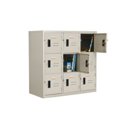 ตู้ล็อคเกอร์เตี้ย 9 ช่อง