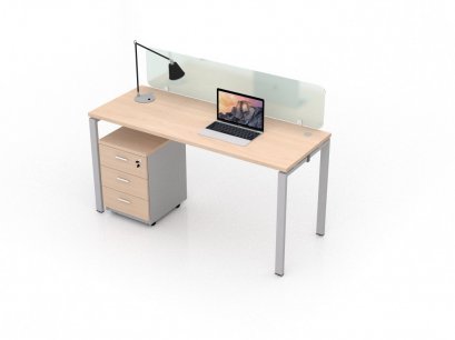 โต๊ะทำงานขาเหล็ก