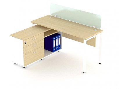 โต๊ะทำงานขาเหล็ก