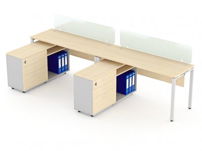 โต๊ะทำงานกลุ่ม 2 ที่นั่ง