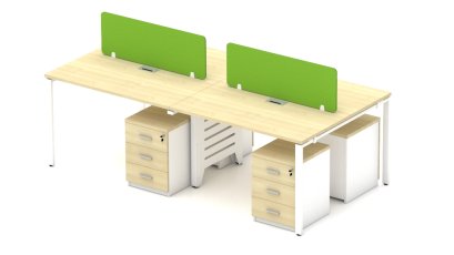 โต๊ะทำงานกลุ่ม 4 ที่นั่ง