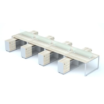 โต๊ะทำงานกลุ่ม 8 ที่นั่ง