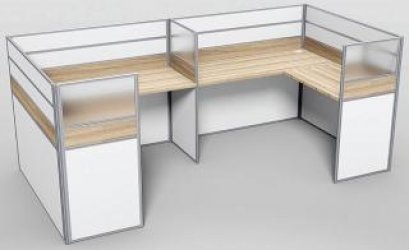 โต๊ะทำงานกลุ่ม 2 ที่นั่ง