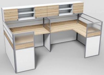 โต๊ะทำงานกลุ่ม 2 ที่นั่ง