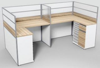 โต๊ะทำงานกลุ่ม 2 ที่นั่ง