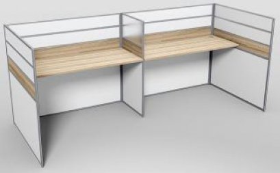 โต๊ะทำงานกลุ่ม 2 ที่นั่ง