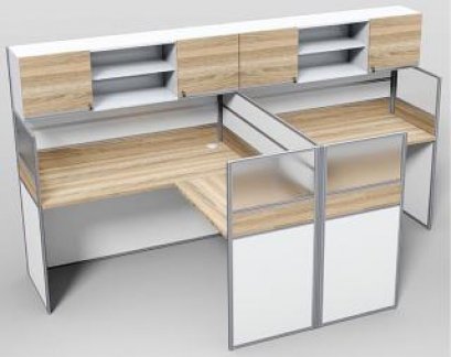 โต๊ะทำงานกลุ่ม 2 ที่นั่ง