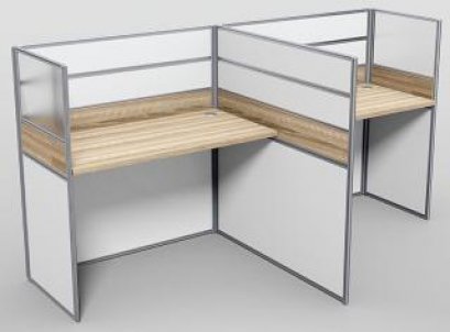 โต๊ะทำงานกลุ่ม 2 ที่นั่ง