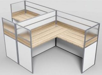 โต๊ะทำงานกลุ่ม 2 ที่นั่ง