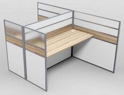 โต๊ะทำงานกลุ่ม 2 ที่นั่ง