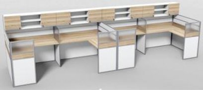 โต๊ะทำงานกลุ่ม 4 ที่นั่ง