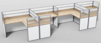 โต๊ะทำงานกลุ่ม 4 ที่นั่ง