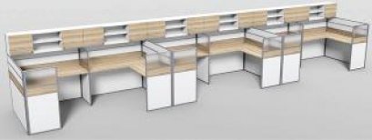 โต๊ะทำงานกลุ่ม 6 ที่นั่ง