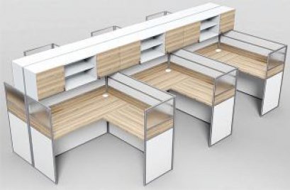 โต๊ะทำงานกลุ่ม 6 ที่นั่ง