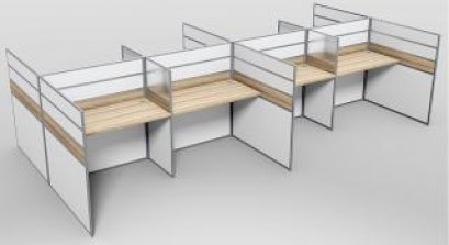 โต๊ะทำงานกลุ่ม 8 ที่นั่ง