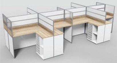 โต๊ะทำงานกลุ่ม 8 ที่นั่ง