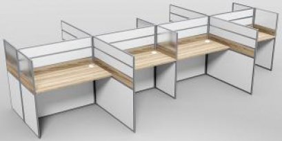 โต๊ะทำงานกลุ่ม 8 ที่นั่ง